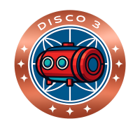 DISCO 3 badge med ubåd